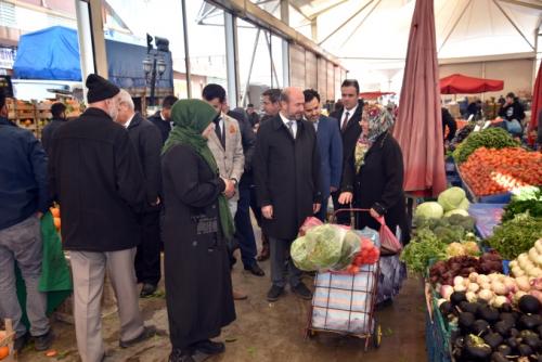 Bakan Pekyatrmac Vatandalarla  Bulumaya Devam Ediyor 